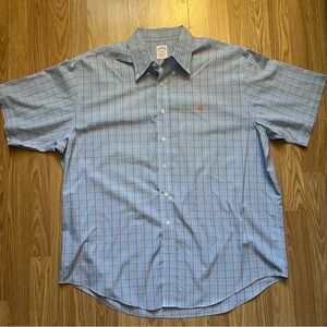 Brooks Brothers Traditional Fit Non Iron Button Up‎ Plaid Easter Shirt Men’s XL